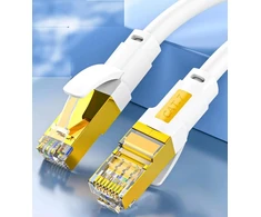 Ethernet kabelis Cat 7 Stp 20m, 10 Gbit/s, 600 Mhz, apvalus