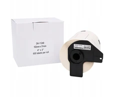 Etiketės Brother Dk-11240 102x51mm, 600 vnt., baltos, juodas spaudas