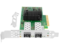 Euqvos Pcie Ethernet tinklo plokštė, skirta Mellanox Mcx4121a-acat Connectx4 Lx lustų rinkiniui, Pcie 3.0 X8 25gb dviejų prievadų Sfp28 Lan plokštė, palaikanti Windows Server/windows/linux/vmware/esx