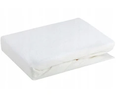 Eurofirany Frotinis paklodė su guma D91 kreminė 140x200cm 170g/m2