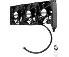 Euroharry grafikos plokštės ventiliatorius 3 x 92 mm didelio oro srauto ventiliatorius pci laikiklis aušintuvas gpu ventiliatorius palaiko 5 v, 7 v, 12 v, palaiko pagrindinės plokštės sys_fan sąsają