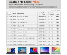 Eva dėklas su atrama Asus Vivobook 15/15x/pro 15 Oled 15.6"