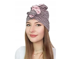 Eva Design Luba turbanas be-25, madinga raukta kepurė, tinkama ir po chemoterapijos