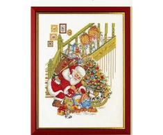 Eva Rosenstand rinkinys: Santa su 2 vaikais, skaičiuojamas kryželiu