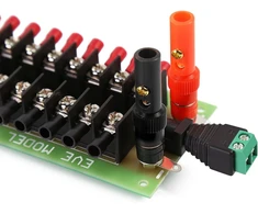 Evemodel Pcb005-2-eu maitinimo skirstytuvas 3 įėjimai - 20 išėjimų Dc ir Ac maitinimo šaltiniui, 2 vnt.