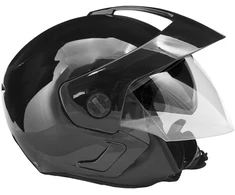 EVS Ris Wl703-1 šalmas motoroleriui su sklendė, blizgus, homologuotas, L dydis
