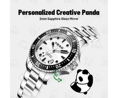 Excellanc Sea-gull Vyriškas laikrodis "rolling Panda", automatinis mechaninis, 100m