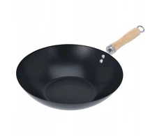 Excellent Houseware wok keptuvė 30x7 cm, anglinis plienas, non-stick