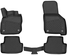 Exp.carfrd00009k Individualūs Premium Antiride guminiai kilimėliai - Ford Kuga - Pagaminta 2020, juodi