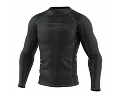 Extreme Hobby Termoaktyvūs marškinėliai Mma Bjj juodi Trace 2xl