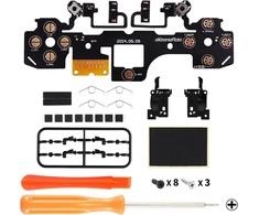 Kilimėlis Extremerate Clicky Hair Trigger rinkinys Ps5 valdikliui Bdm-030, ergonomiški mikro jungikliai L2r2 ir taktiliniai L1r1 mygtukai, paleidiklio stabdymo pelės paspaudimo kabelių rinkinys, skirtas Ps5 valdiklio stiprumui