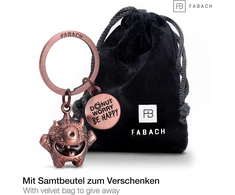 Fabach "cyklops" raktų pakabukas - Sėkmės talismanas