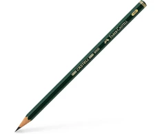 Faber-castell Castell 9000 Pieštukai Hb, Mediniai, Juodi, Trikampiai