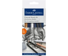 Faber-castell eskizų rinkinys, juodas