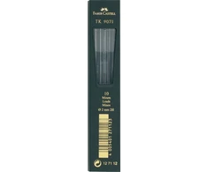 Faber-castell grafitiniai pieštuko 2mm 2h pieštukai (10 vnt.)