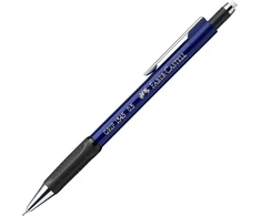 Faber-castell Grip 0.5mm mechaninis pieštukas, metalo juodas