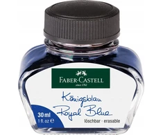 Faber-castell rašalo plunksnakotis, 30 ml, mėlynas