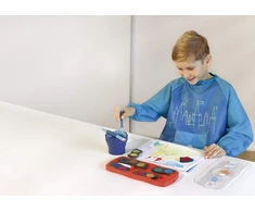 Rankšluostis Faber-castell vaikiškas piešimo prijuostė, universalus dydis