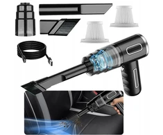 Faber Yibei rankinis dulkių siurblys, mažas, belaidis, automobilinis, 120w, 8000pa, skirtas automobiliui, usb-c