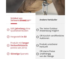 Factory Stanke Times Combination 10 mm apvalus galvanizuotas grandinės lyno jungties trumpas plokščias grandinės jungtis