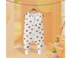 Fairy Baby vaikiškas miegmaišis su kojomis, 0.5 tog, berankovis vaikiškas miegmaišis su kojomis, vaikščiojimui, vasarinis, nešiojamas pledas mergaitėms ir berniukams