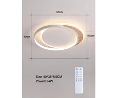 Fanlg Led lubų šviestuvas 40 cm, pritemdomas, 3000-6000k, modernus