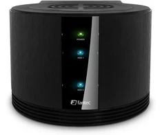 Fantec 1547 Sq-x2ru3e išorinis 2 krypčių raid standžiojo disko dėklas, skirtas 2x 8,89 cm (3,5 colio) Sata standiesiems diskams, Usb 3 Superspeed ir Esata, 6g palaikymas, Raid funkcija (0/1/jbod/big), 80 mm ventiliatorius) juodas, 124761
