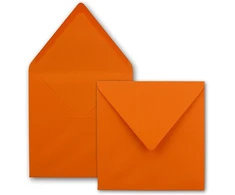 Farbenfroh® serijos kvadratiniai vokai be langelio, 15,5 x 15,5 mm, drėgnas uždarymas vestuvių atvirukams, kvietimams ir kt.