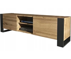 Fargo loft 160 cm tv staliukas/komoda, ąžuolo wotan spalvos