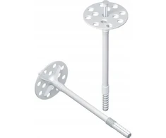 Fasado kaištis su įkalamais plastikiniu strypu Ki-10 220mm 250 vnt.