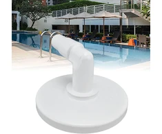 Fdit skimmerio vakuuminė plokštė, didelio stiprumo plastikinė universali baseino vakuuminė plokštė su 90° kampu Hayward spa