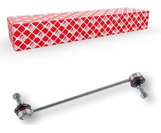 Febi bilstein 21044 jungiamasis strypas su fiksavimo veržlėmis, 1 vnt., sidabrinis