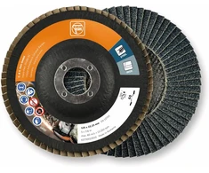Fein atvartinis diskas, 10 vnt. (125 mm, 60 grūdėtumas, cirkonio korundui) 63717301010