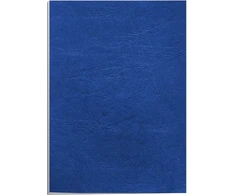 Fellowes A4 100 % perdirbamos odos kartono rišimo viršeliai, sunkūs, 250 gsm prezentaciniai viršeliai, Fsc, mėlyni, 25 vnt.