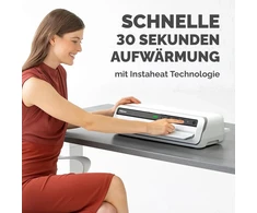 Fellowes Venus A3 laminatorius skirtas karštam laminavimui 80-250 mikronų laminavimo vokams, intensyviam naudojimui, automatinis vokų atsukimas, komplekte 10 laminavimo vokų, baltas