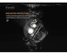 Fenix Hm65r Led galvos žibintas, maksimalus 1000 liumenų prožektorius ir 400 liumenų platus spindulys, vandeniui atsparus galvos žibintas, įkraunamas per Usb C, tinkamas bėgimui takais, alpinizmui sniegu, naktiniam važiavimui dviračiu