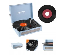 Fenton Lagamininis patefonas su Bt garsiakalbiais Usb bluetooth patefonas