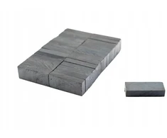 Feritinis plokštelinis magnetas Mpł 25x10x5 F30, 25 vnt. komplektas