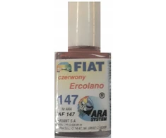 Fiat 147 Rosso Ercolano automobilinis dažų korektorius įbrėžimams šalinti 10 ml Arasystem