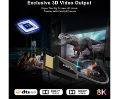 Fibbr 8k Hdmi optinis kabelis 7.5m, 48 Gbps, 8k@60hz, 4k@120hz