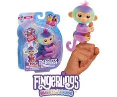Fingerlings Magic Moods Norah - Romy užsikabink ant piršto - jo širdis šviečia priklausomai nuo tavo nuotaikos - bendrauja 70 tonų ir reakcijų - baterijos įtrauktos - interaktyvus žaislas - nuo 5 metų