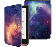 Fintie dėklas, skirtas Pocketbook Touch Hd 3 / Touch Lux 5 / 4 / Basic Lux 4 / 3 / 2 ir Pocketbook Color E-reader – itin plonas dėklas su automatiniu miego/pabudimo funkcija, magnetiniu užsegimu, Galaxy