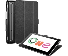 Fintie dėklas, skirtas Wacom One Creative Pen Ekranas 13.3 colių, trifold stovas, lengvas Slimshell apsauginis dėklas, skirtas 13.3 colių Wacom One piešimo planšetei, juodas