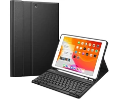 Klaviatūra Fintie klaviatūros dėklas, skirtas Ipad 10.2 colių (9/8/7 kartos) 2021/2020/2019 (itališkas išdėstymas), juodas