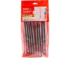 Fisher Fischer Duoxpand 10x160 Fus universalus kaištis su šešiabriauniu varžtu (10 vnt.)