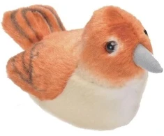 Fisher Price Plunksninis naktigonėlis su tikrais paukščių balsais, 13-16 cm