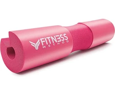 Fitness Method® 2021 patobulintas štangos paminkštinimas klubų stūmimui ir pritūpimams, štangos paminkštinimas + sėdmenų vadovas + velcro tvirtinimo kaklo paminkštinimas