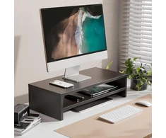 Laikiklis Fitueyes 2 pakopų monitoriaus stovas 54x25.5 cm su laikymo vieta