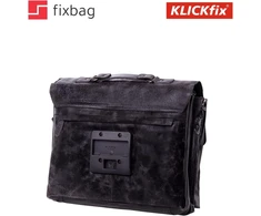 Fixbag fb1_47194 verslo krepšys su adapterio plokštele, skirta visiems klickfix variantams (nepridedama) arba su klickfix prailginimais dviračiui, e. dviračiui, e. paspirtukui ir vairams, juodas, su klickfix adapterio plokštele