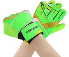 Flintronic vartininko pirštinės vaikams ir paaugliams, futbolo vartininko pirštinės, treniruočių pirštinės, futbolo pirštinės, neslystanti medžiaga, dviguba apsauga, patobulintas modelis
